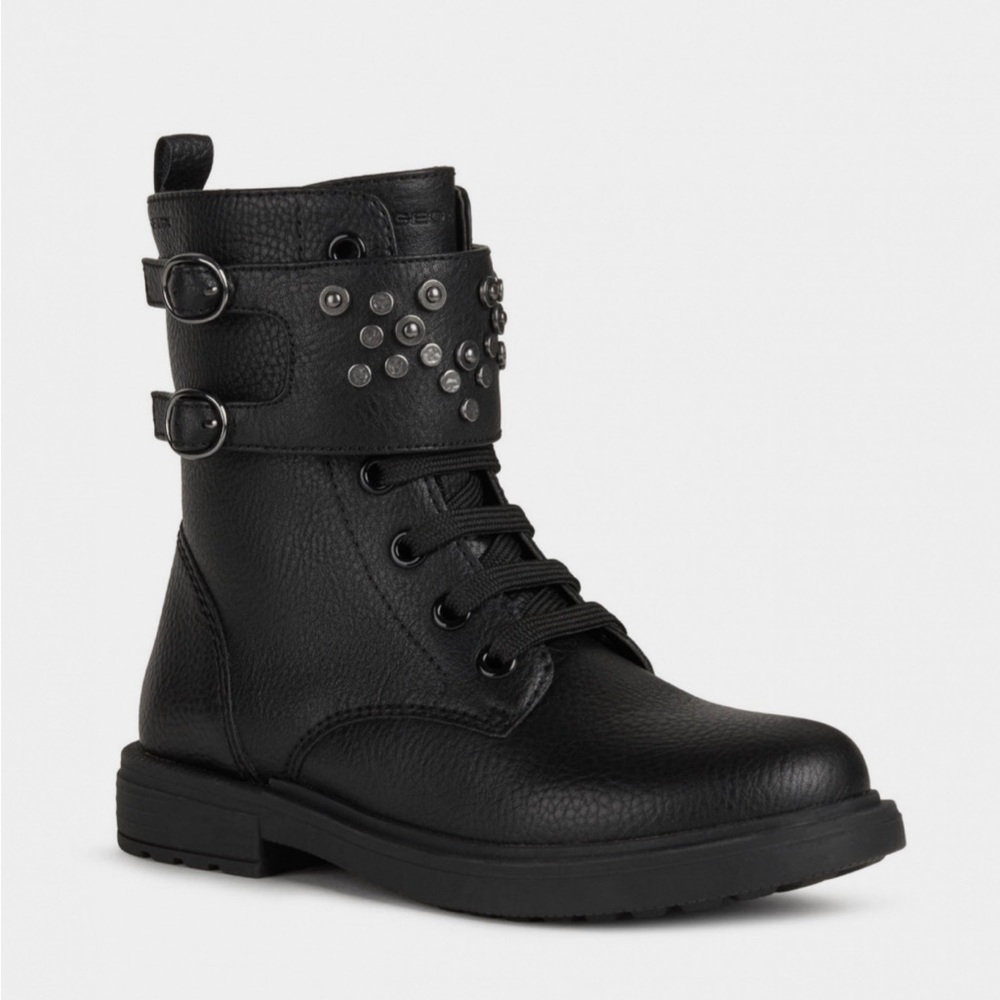 Girls Geox Convat Boots Black Size eu 33/ size 3